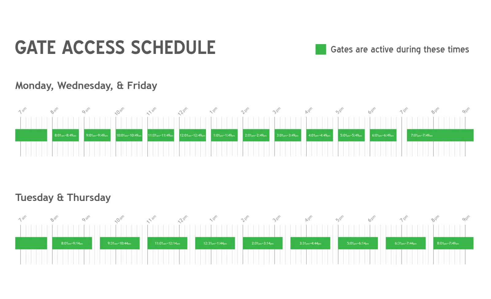 GateAccessSchedule