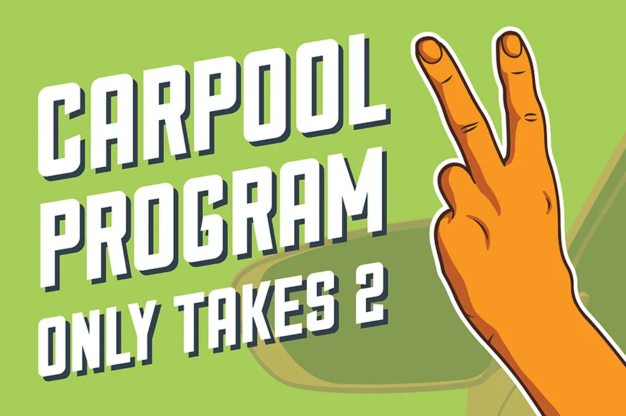 Carpool Program Only takes 2