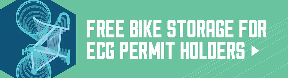 Free Bike Storage for ECG permit holders