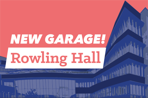 New garage! Rowling hall 