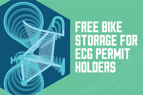 Free Bike Storage for ECG permit holders