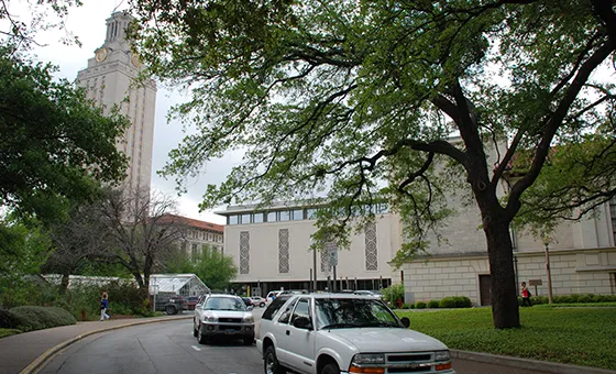 Parking near UT Tower